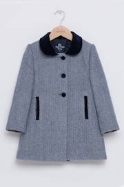 Trotters London Blue Matilda Swing Coat - Image 2 of 3