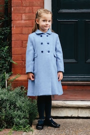 Trotters London Blue Classic Coat - Image 3 of 7