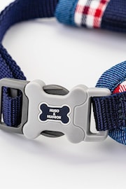 Blue Hugo & Hudson Blue Checked Dog Harness - Image 4 of 4