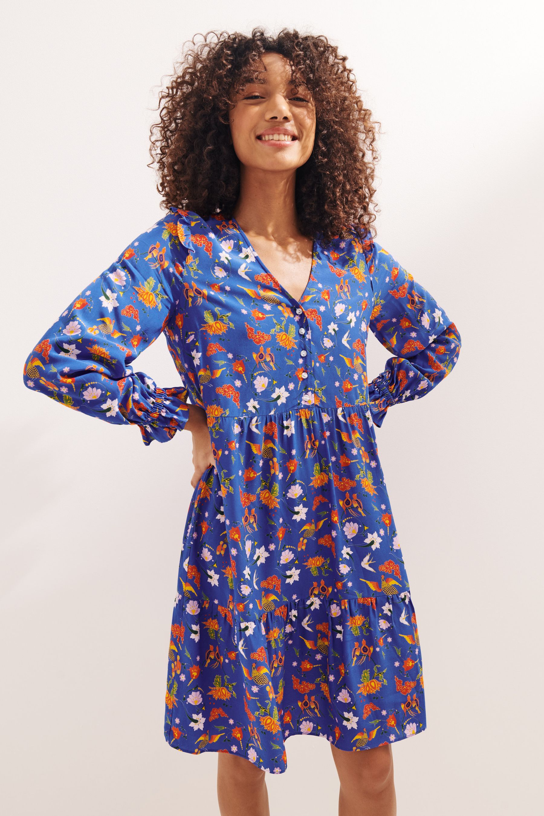 Next floaty dress top