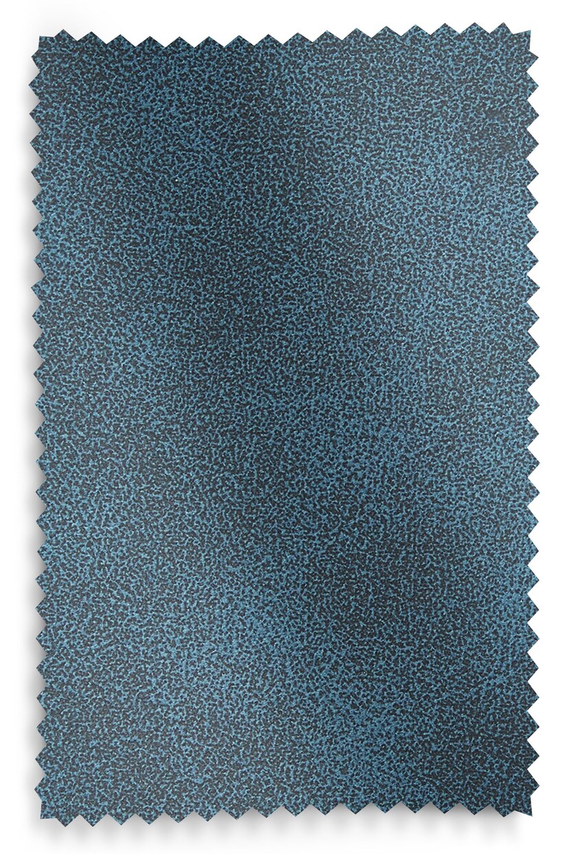 Arona Faux Leather Navy Blue Hamilton Fixed Height Kitchen Bar Stool - Image 6 of 7