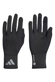 adidas Black Aero Ready Gloves - Image 1 of 3