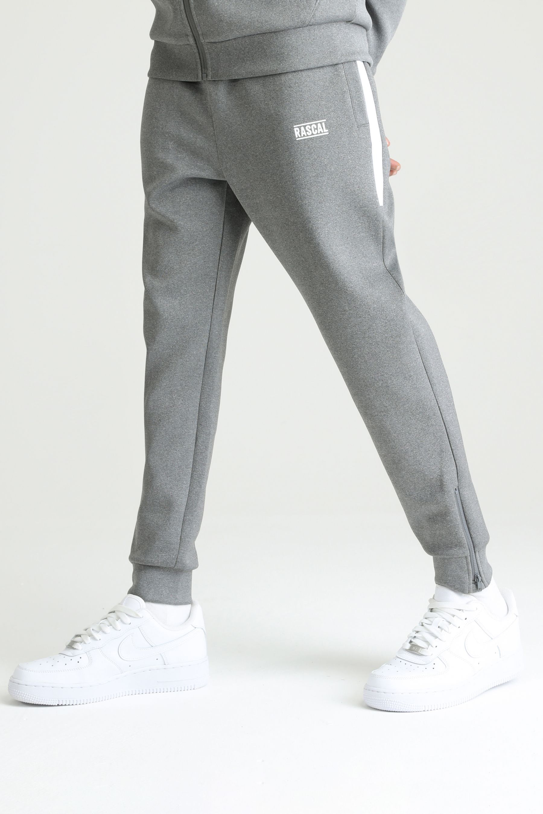 Buy Rascal Kids Grey Essentials Panel Joggers from Next Luxembourg