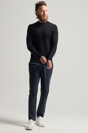 Superdry Off black Studios Merino Crew Jumper - Image 3 of 4