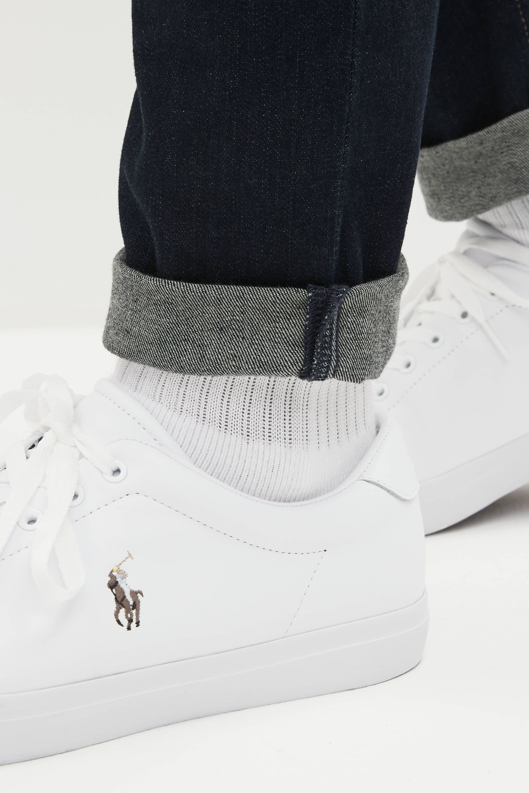 Ralph lauren white high tops on sale