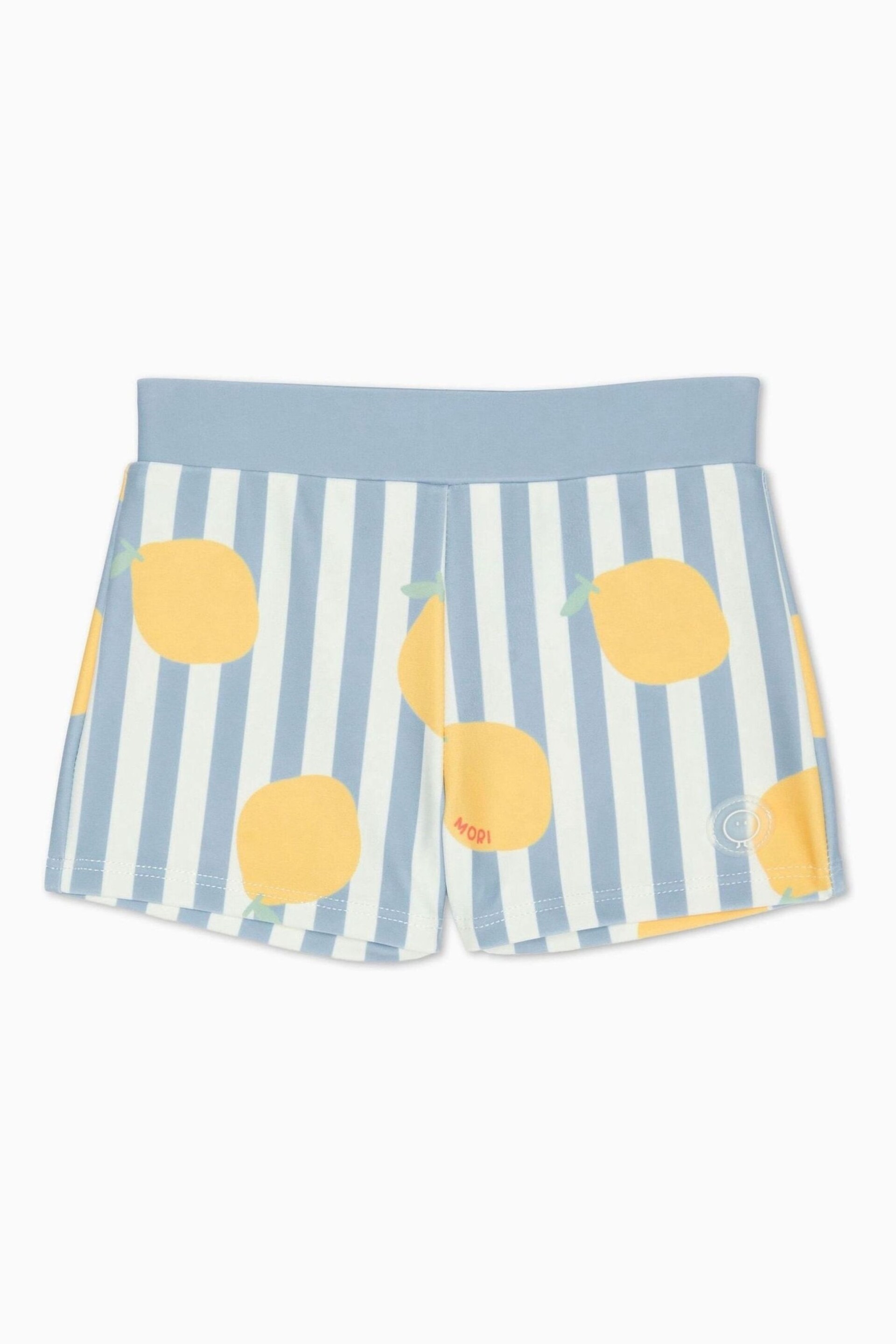 MORI Blue Recycled Fabric Sun Safe Swim Shorts - Image 1 of 1