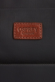 OSPREY LONDON Waxed Canvas & Glazed Calf Leather Grantham Laptop Bag - Image 5 of 7