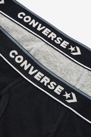 Converse Black Boxers 2 Pack - Image 7 of 7