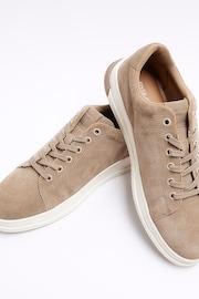 River Island Brown Suede Heel Clip Trainers - Image 6 of 6