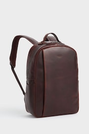 OSPREY LONDON Carter Saddle Leather Backpack - Image 3 of 6