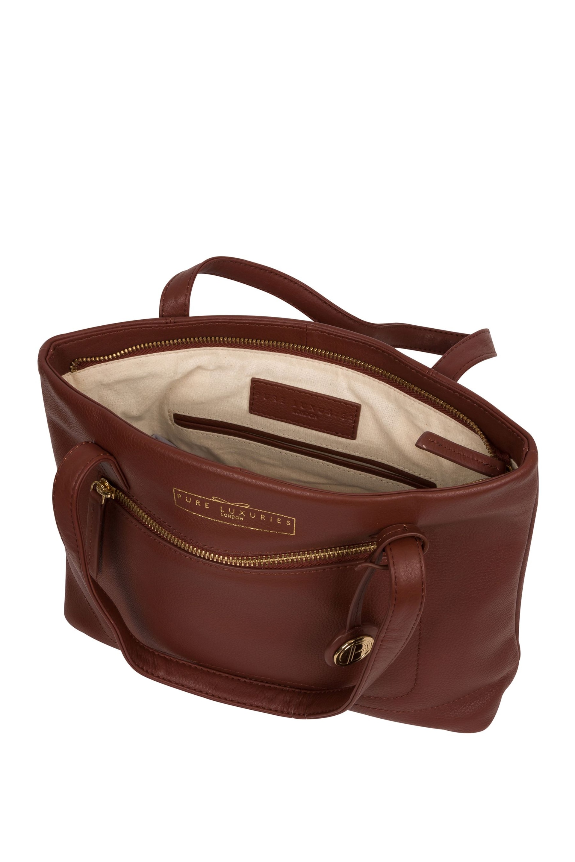 Pure Luxuries London Adley Leather Handbag - Image 4 of 7