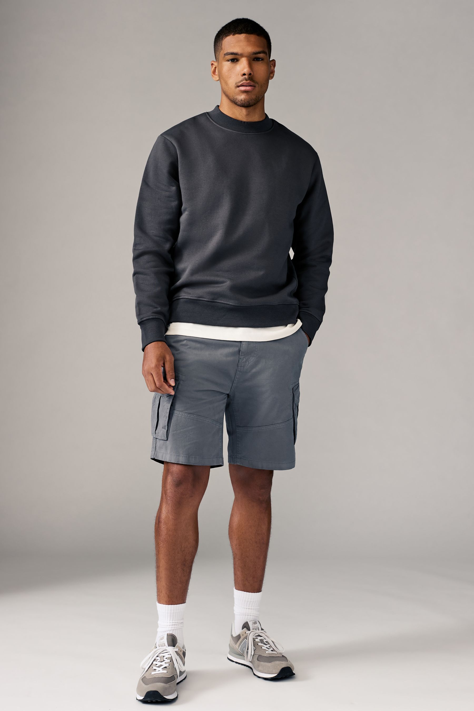 Next grey shorts deals