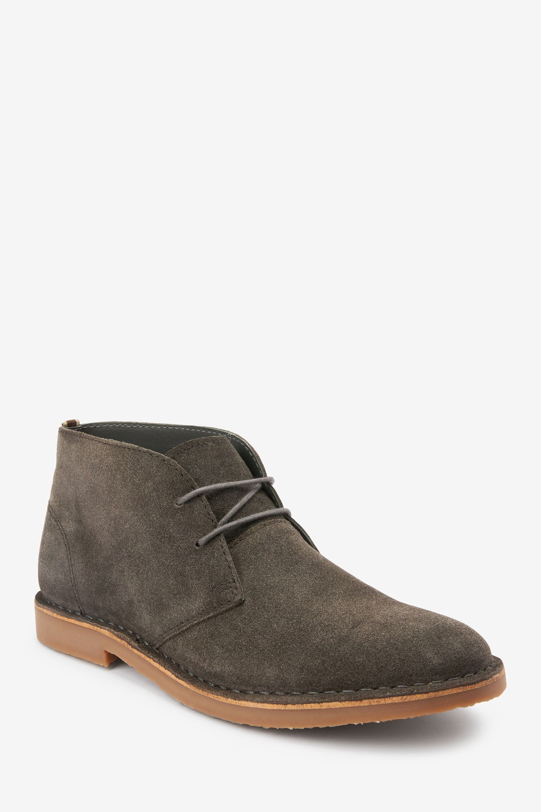 Grey desert boots mens hotsell