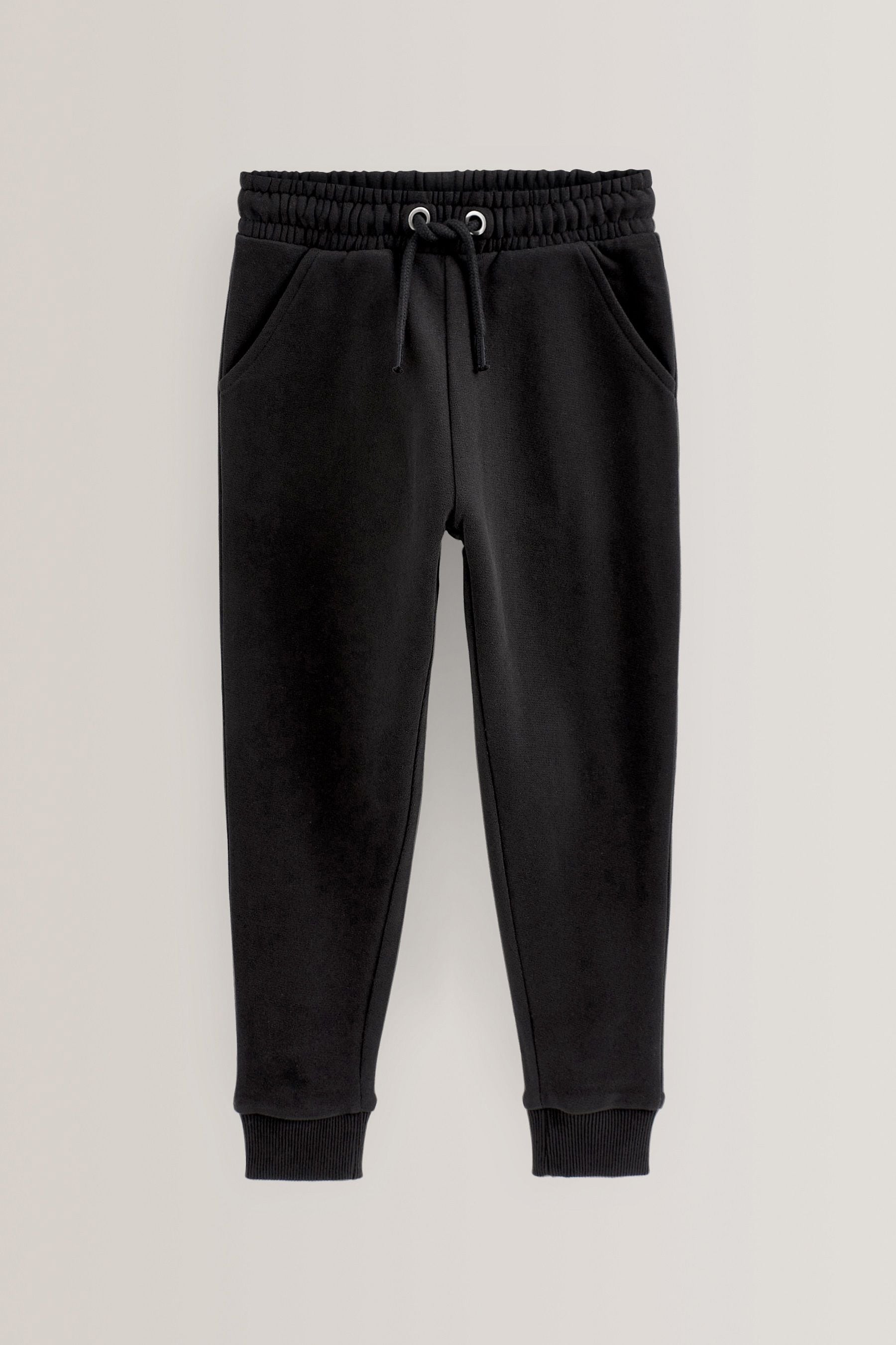 Buy Black Soft Jersey Regular Fit Joggers 3 16yrs from Next United Arab Emirates