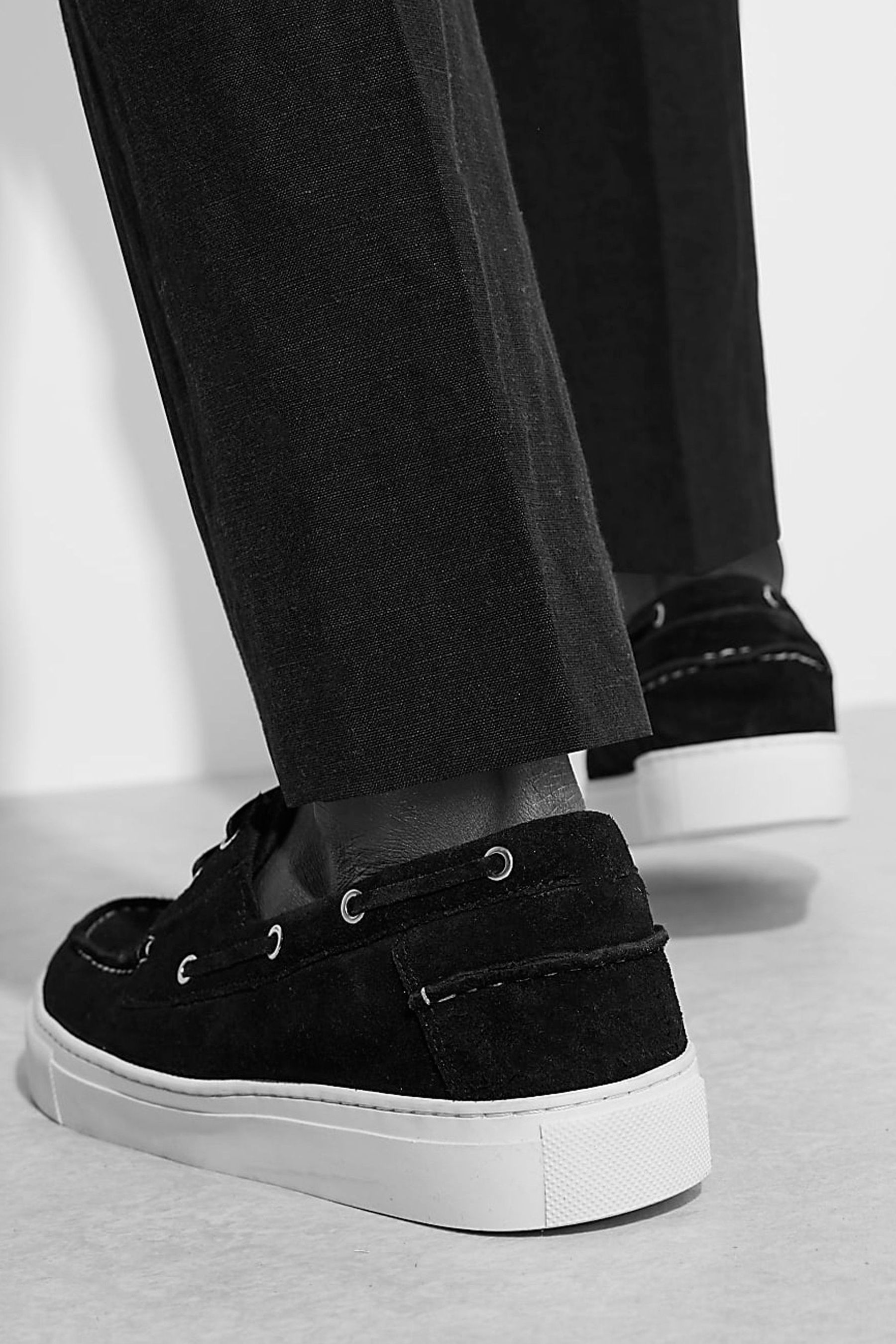 River island black suede shoes best sale