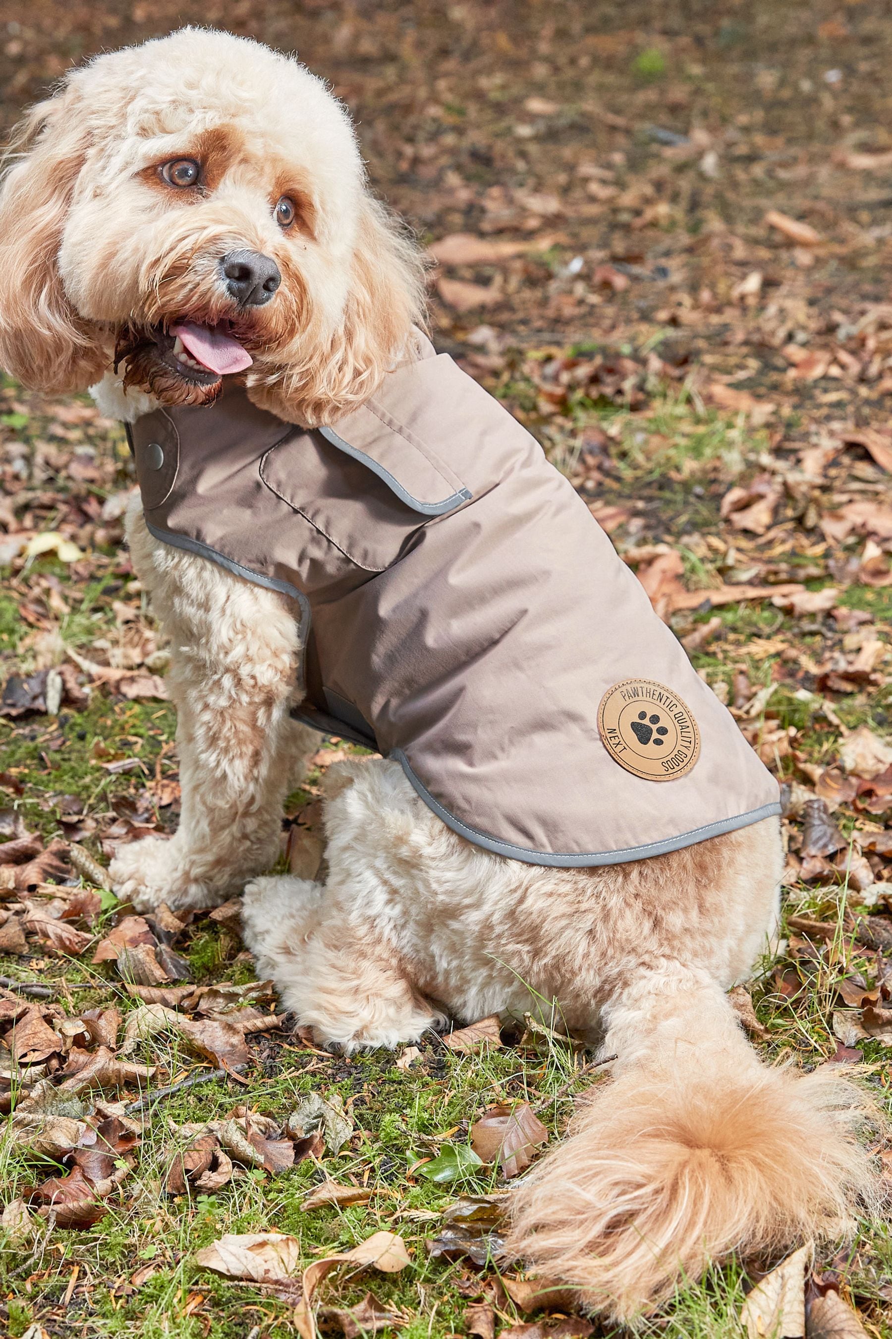 Fleece lined dog coats hotsell