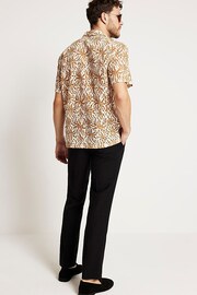 River Island Orange Floral Broderie Print Shirt - Image 2 of 5