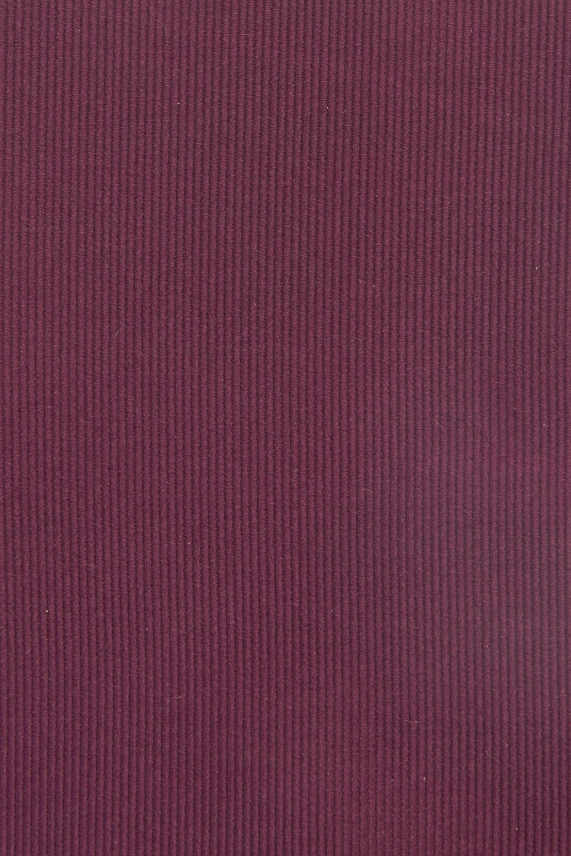 Burgundy Red Recycled Polyester Twill Pocket Square - Image 2 of 2