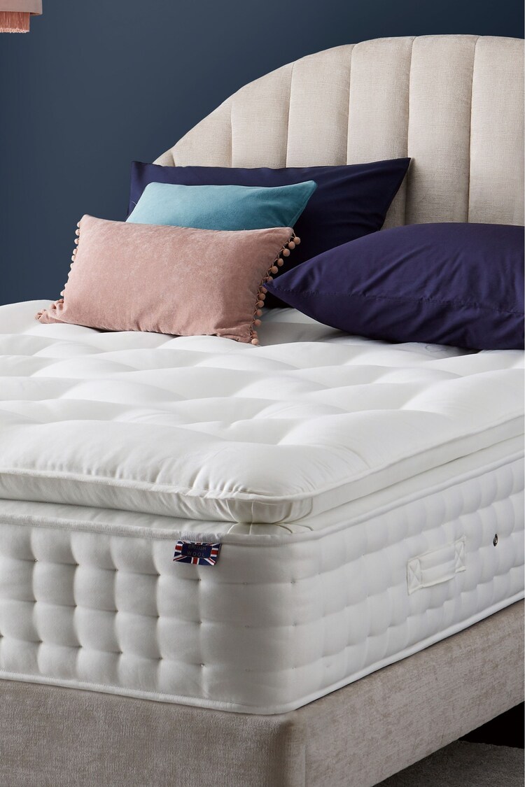 4500 Pocket Sprung Superior Deluxe Medium Mattress with Pillow Top - Image 3 of 8