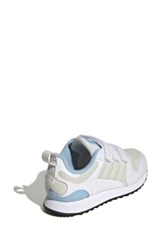 adidas Originals Kids ZX 700 HD White Trainers - Image 3 of 9