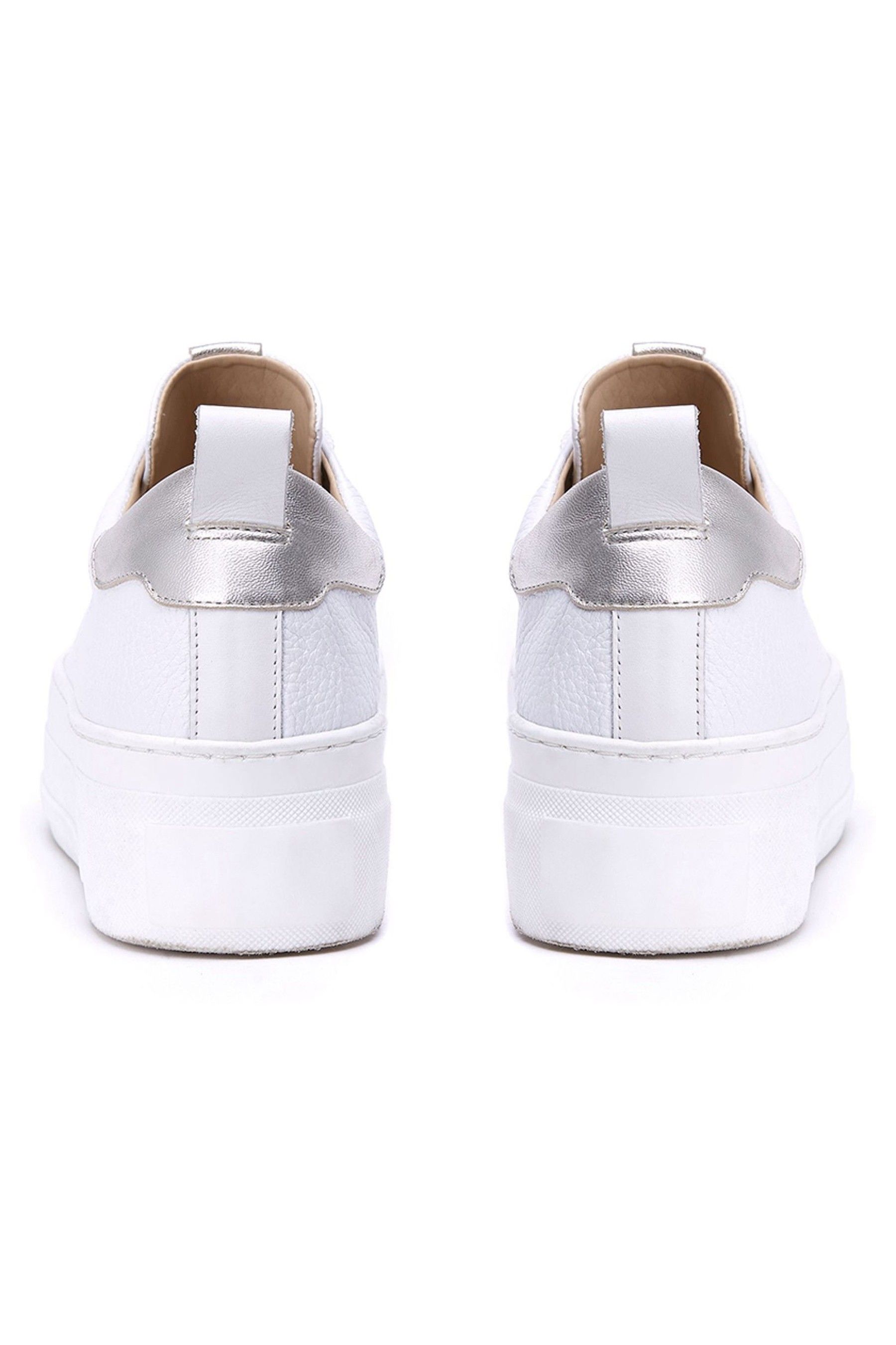 Velvet platform trainers clearance