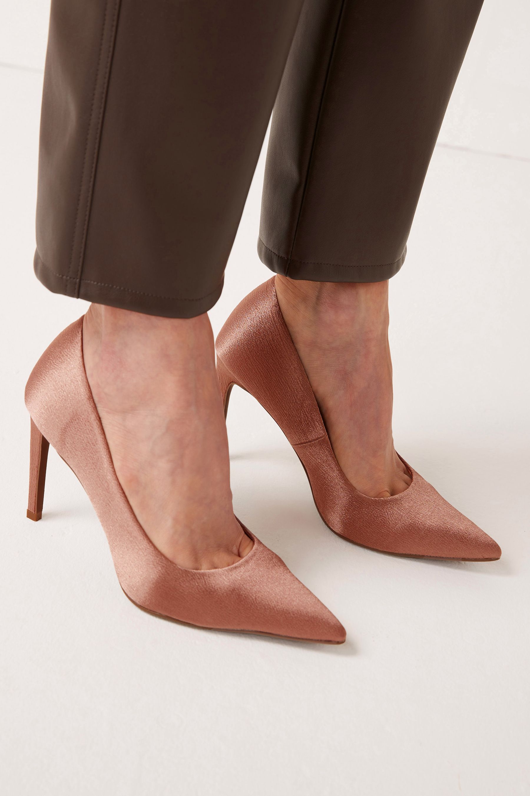 Buy Nude Forever Comfort Pointed Court Shoes from Next Luxembourg