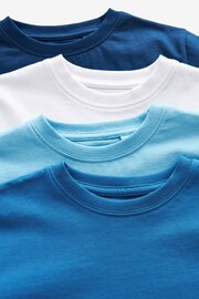 Blues Short Sleeves T-Shirts 4 Pack (3-16yrs) - Image 3 of 5