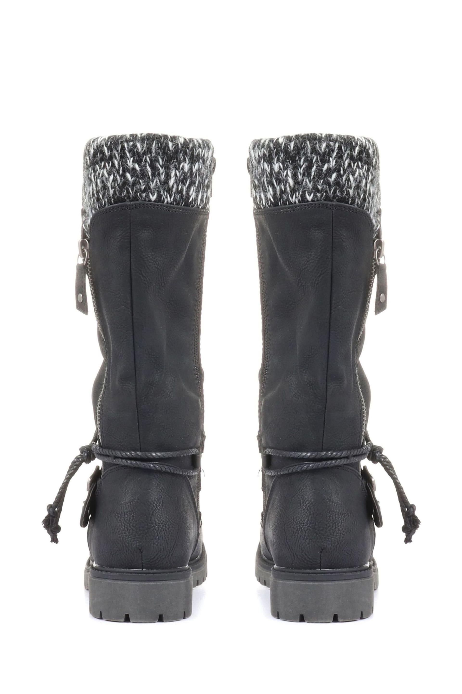 Pavers Womens Wide Fit Casual Mid Calf Boots - Image 3 of 5