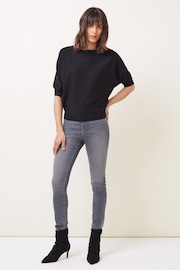 Phase Eight Black Cristine Batwing Knit Jumper - Image 3 of 6