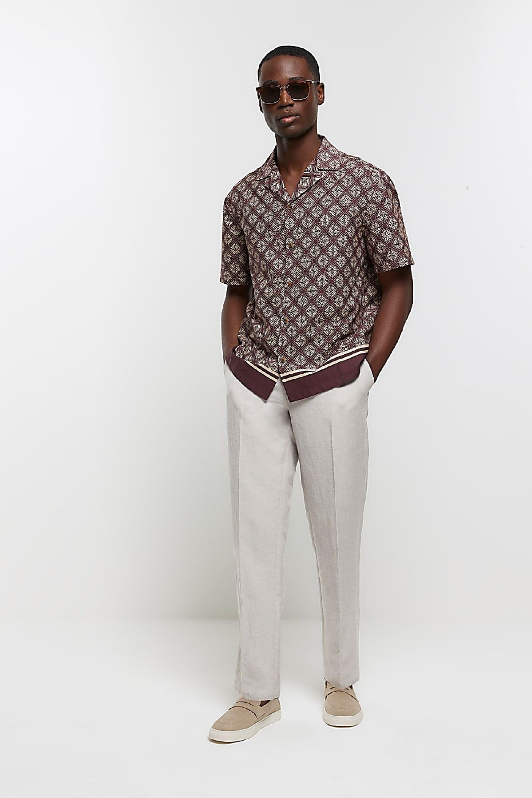 River island trouser suit top