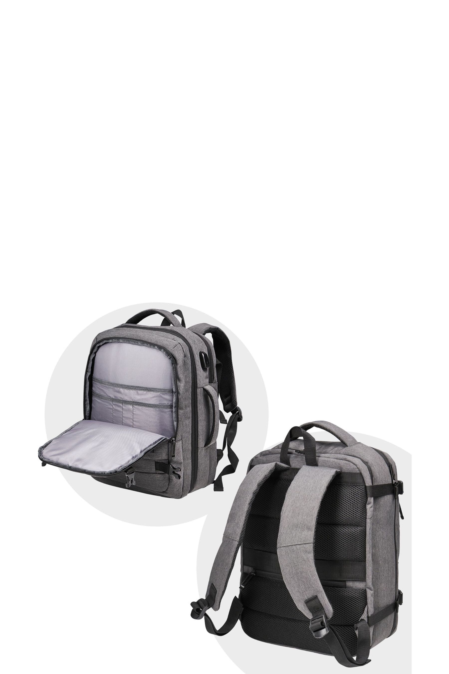 Grey back pack clearance