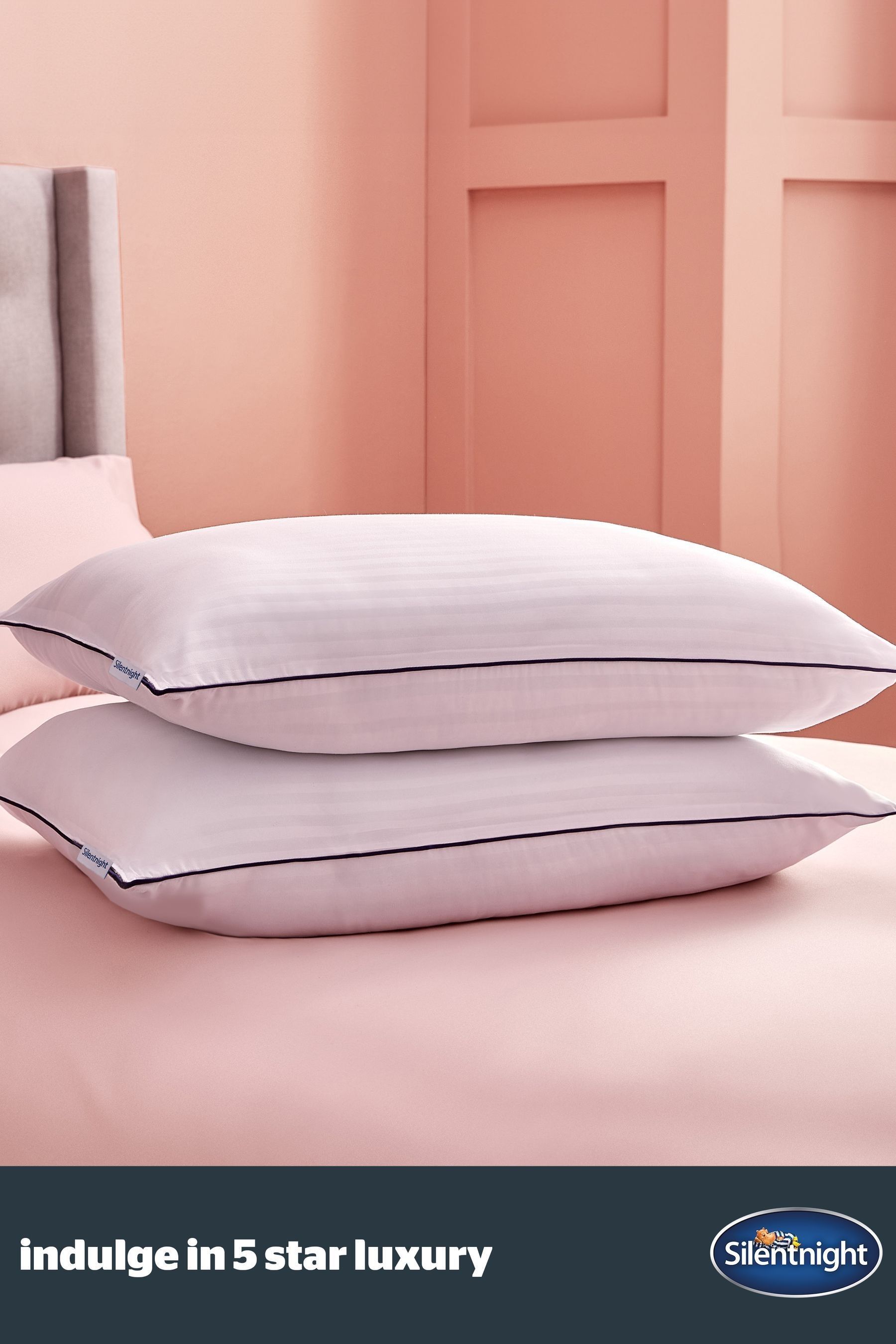 Silentnight luxury hotel collection pair of pillows new arrivals