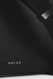 Reiss Black Elliott Leather Briefcase - Image 4 of 5