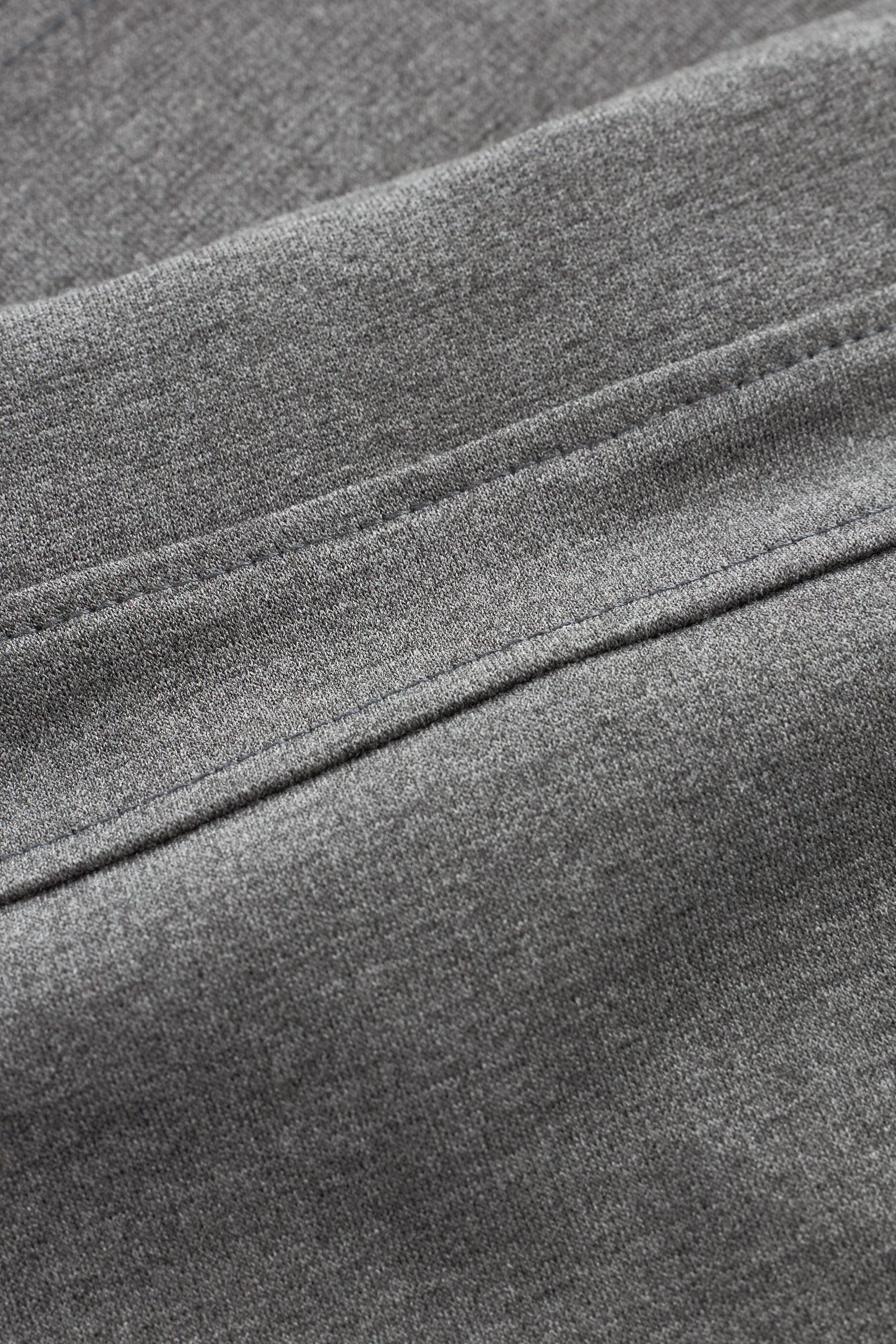 Grey jersey pencil school skirt top