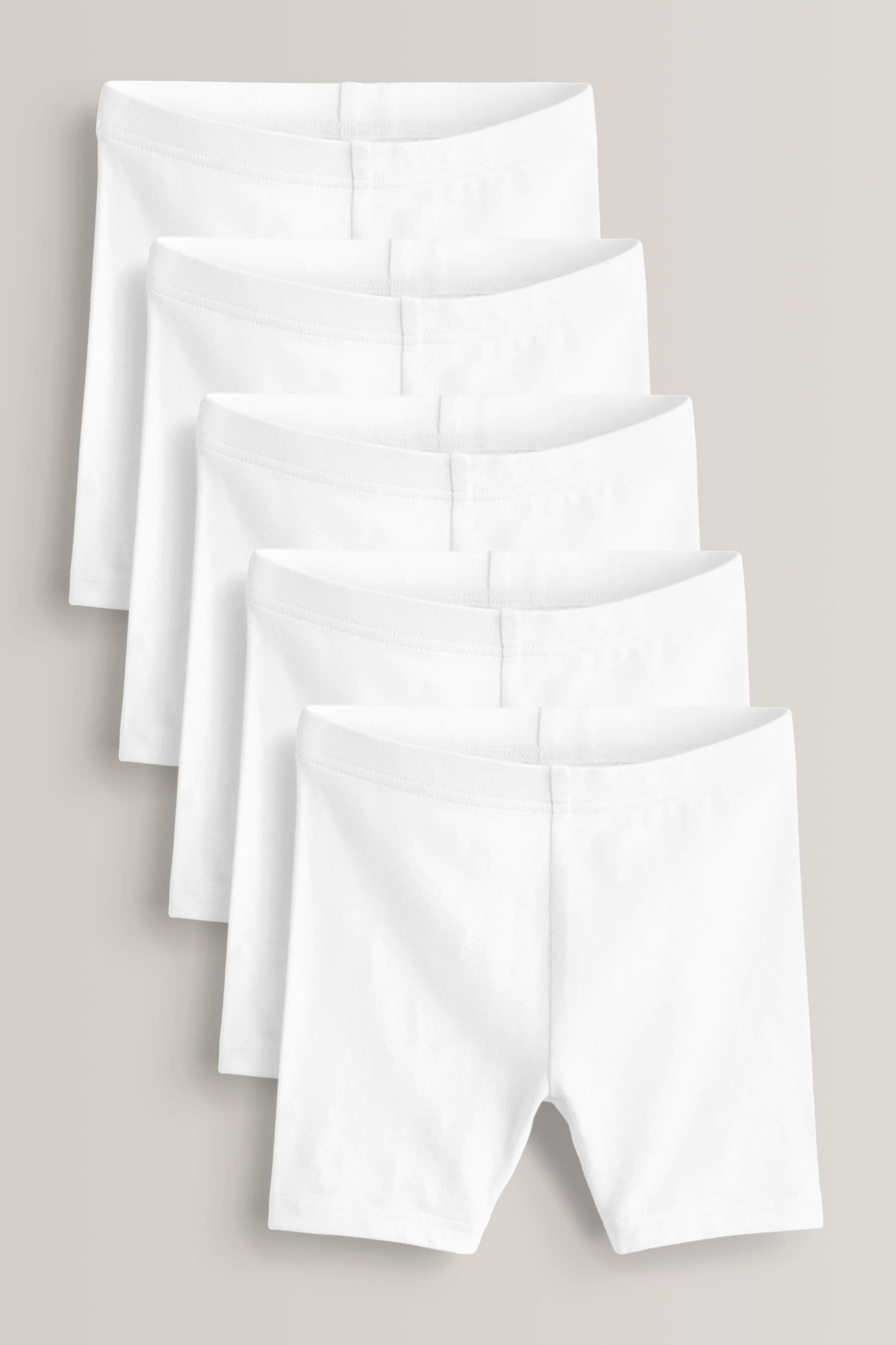 Childrens white cycling shorts new arrivals
