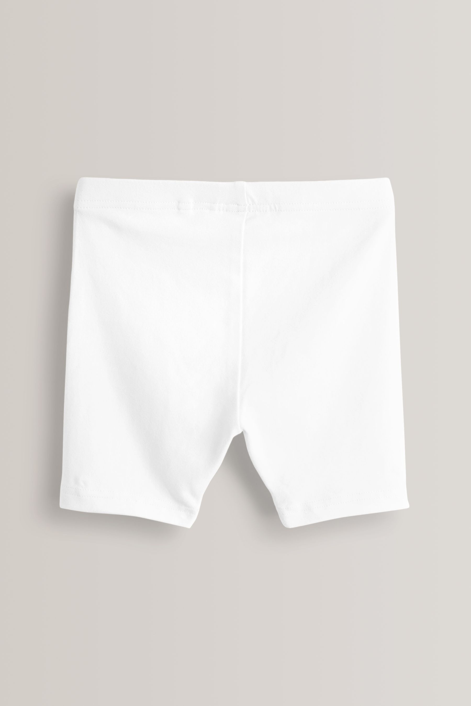 Girls white biker shorts online