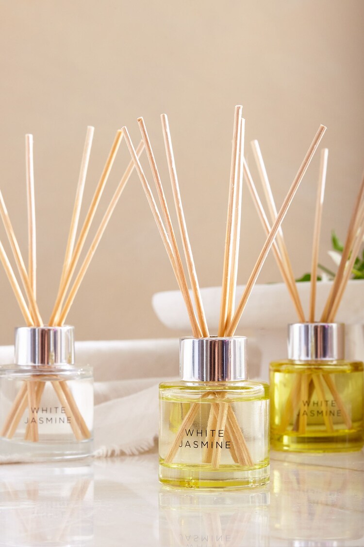 White Jasmine Set Of Fragranced Reed Diffuser - Image 2 of 4