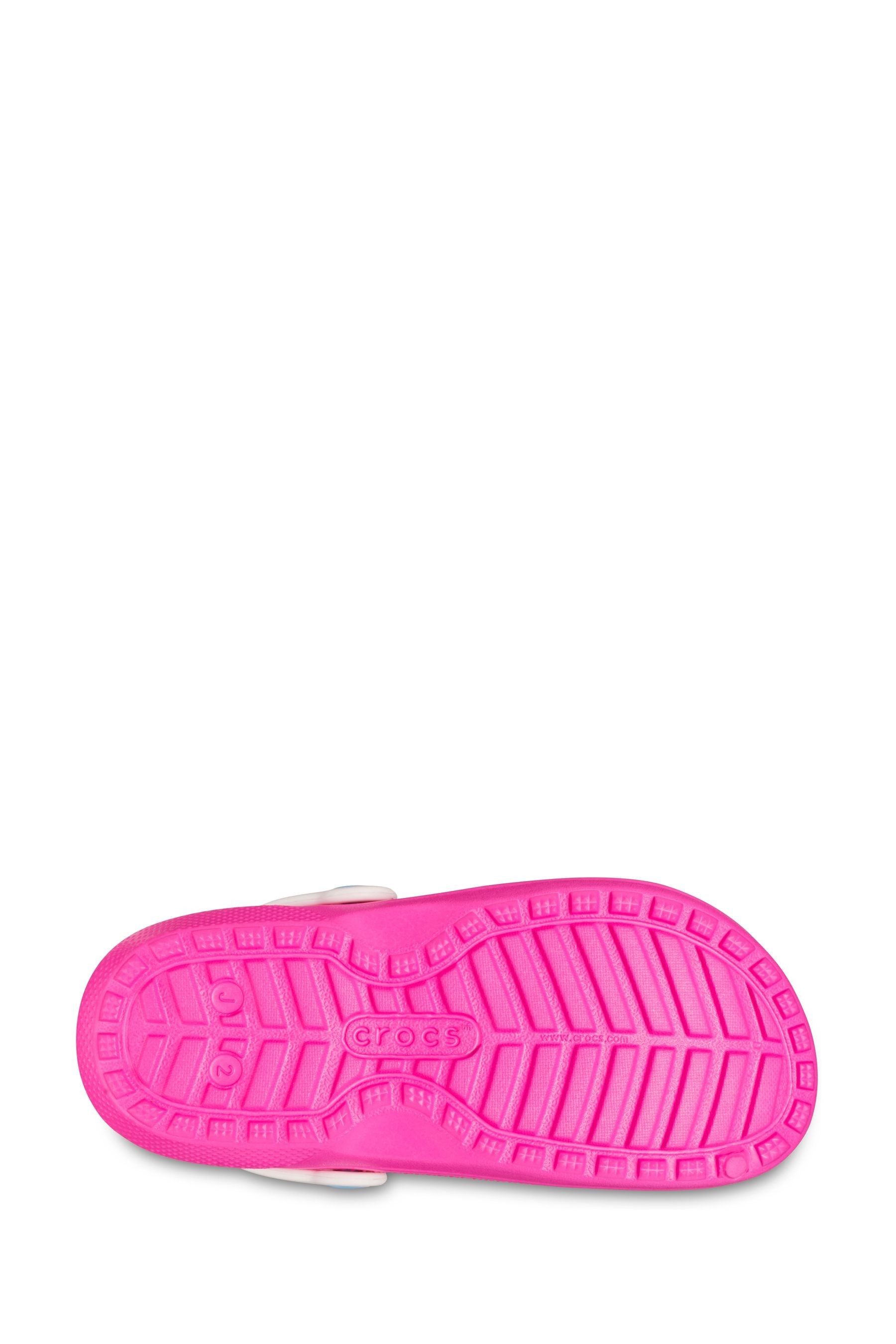 Fluffy pink crocs outlet