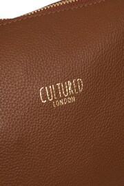 Cultured London Havering Leather Tote Bag - Image 5 of 6