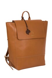 Conkca Butler Vegetable-Tanned Leather Backpack - Image 5 of 5