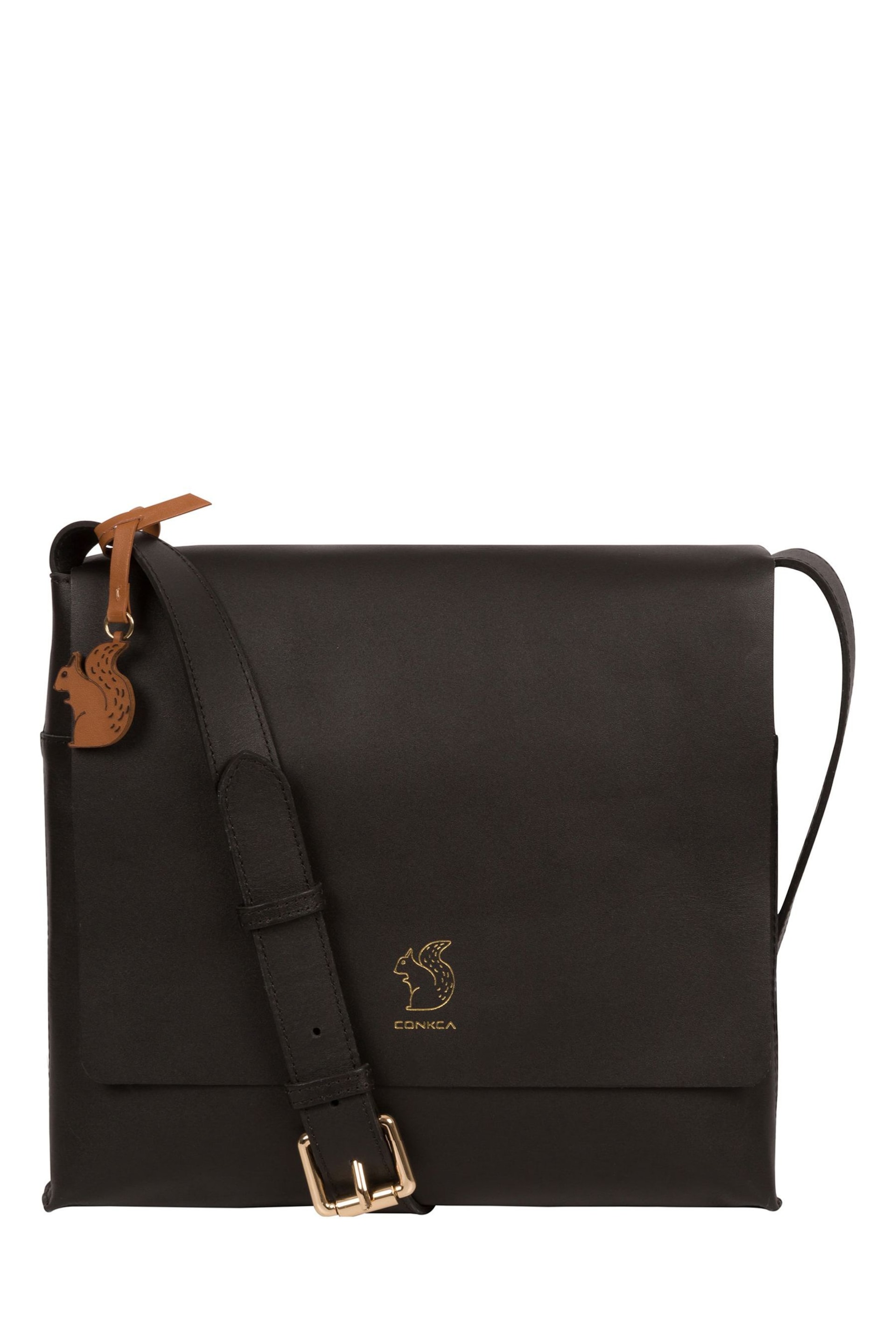 Conkca Bale Vegetable-Tanned Leather Cross-Body Bag - Image 1 of 5