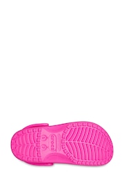 Crocs Hot Pink Adults Classic Clogs - Image 7 of 7