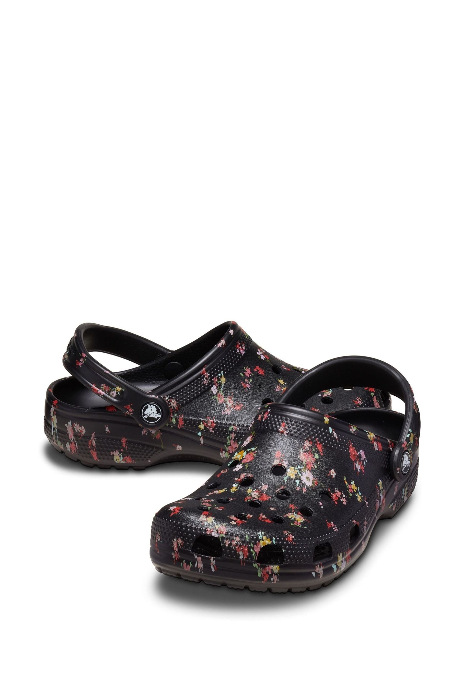 Crocs with flowers new arrivals