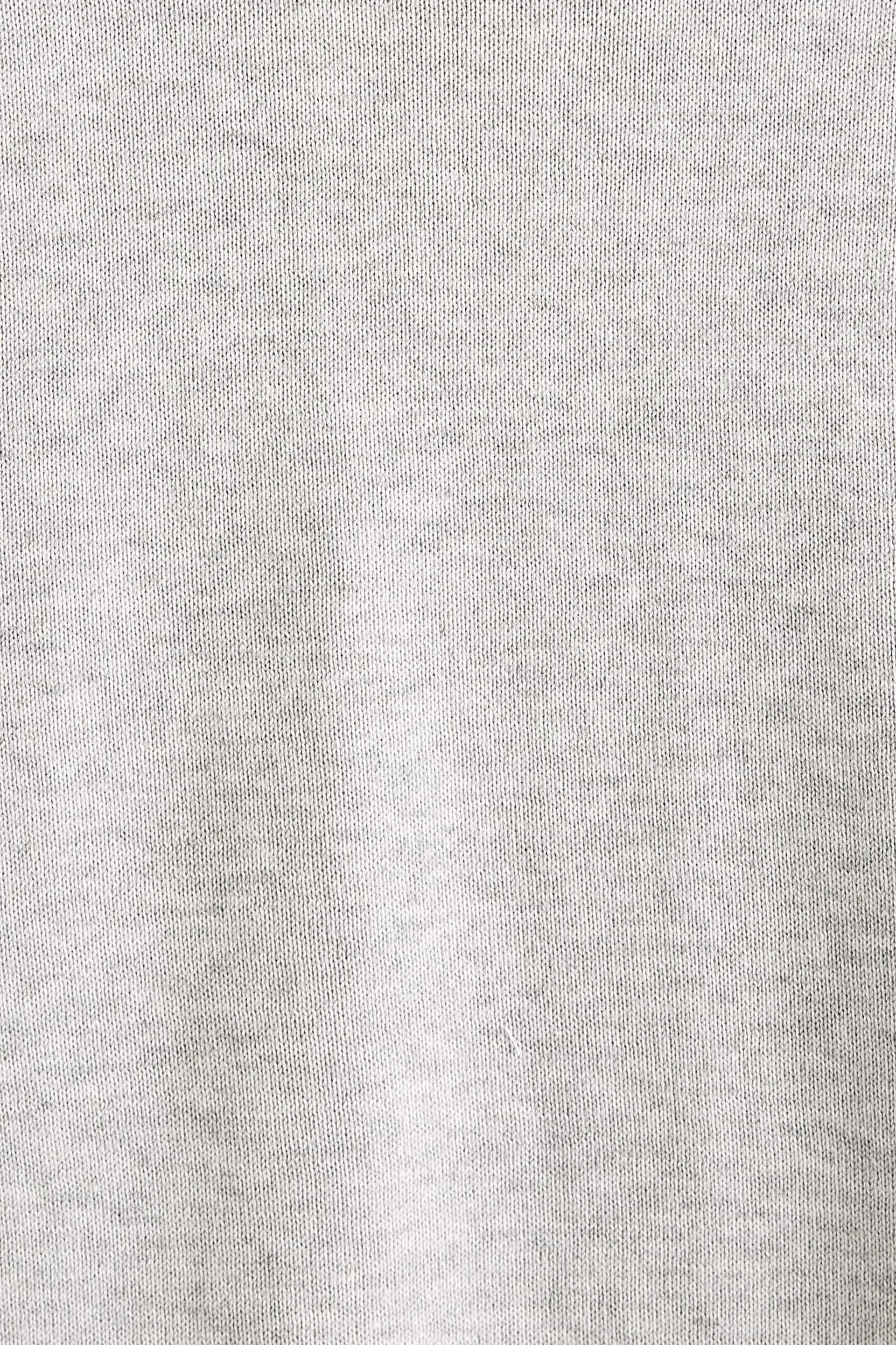 Grey Regular Pure Cotton Jumper - Image 7 of 7