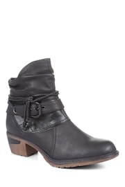 Pavers Ladies Slouch Ankle Boots - Image 2 of 5