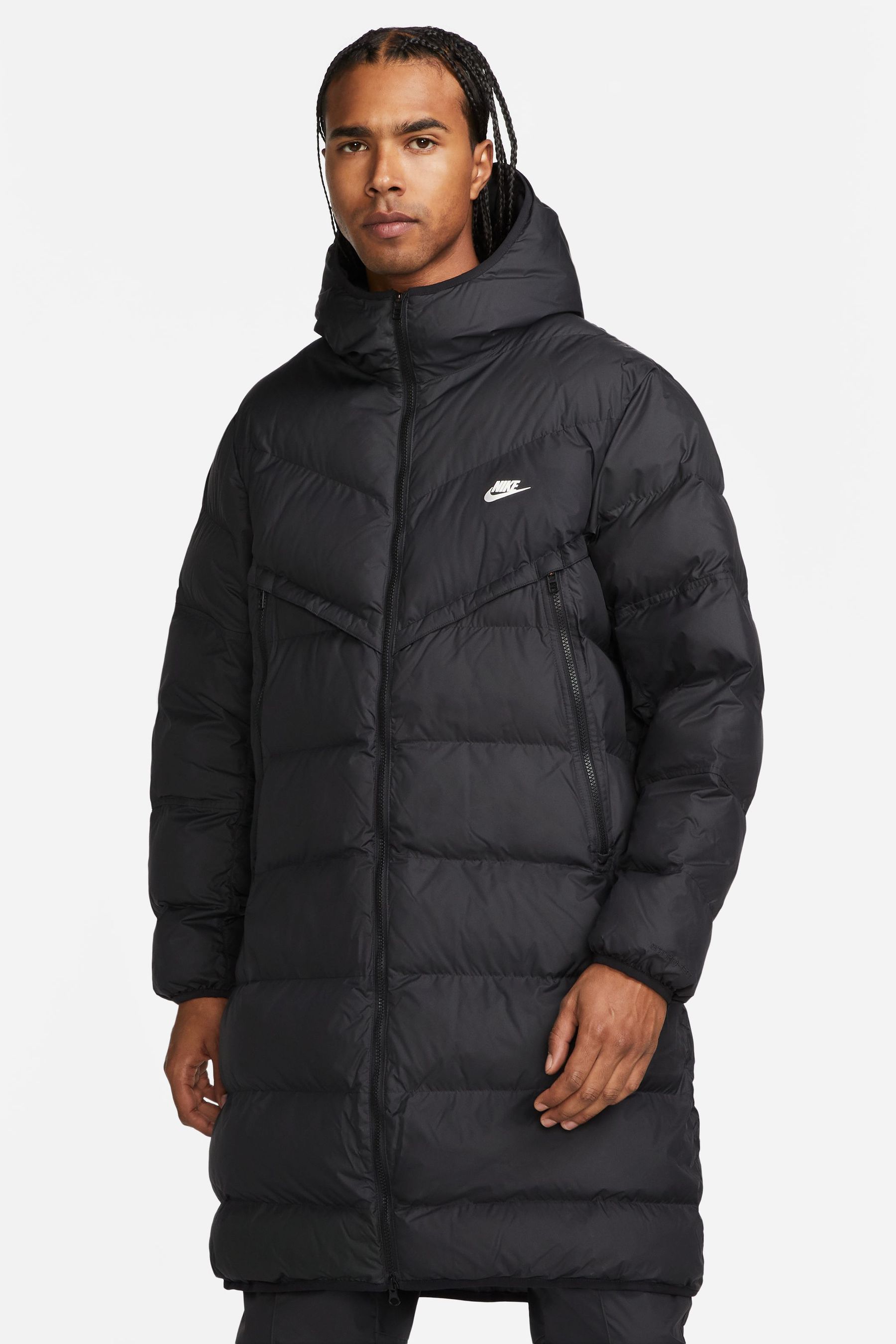 Longline puffer jacket nike on sale