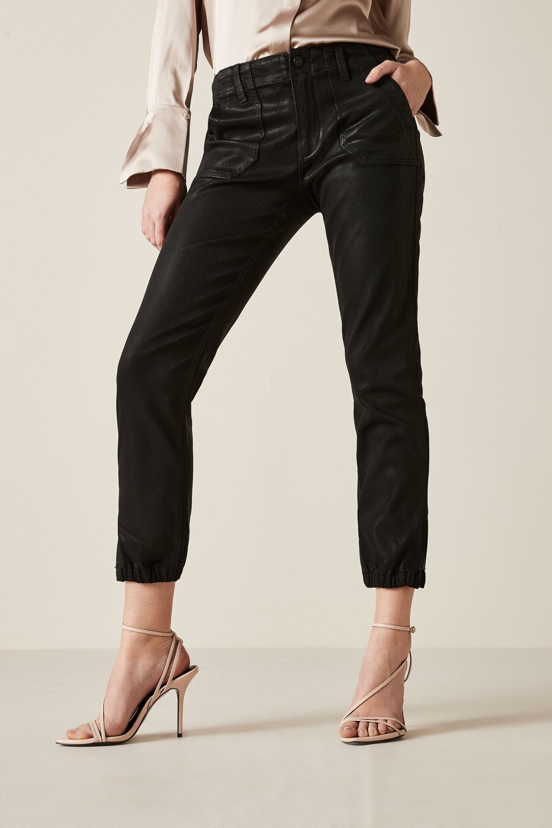 Paige Mayslie Cargo Jeans - Image 1 of 5