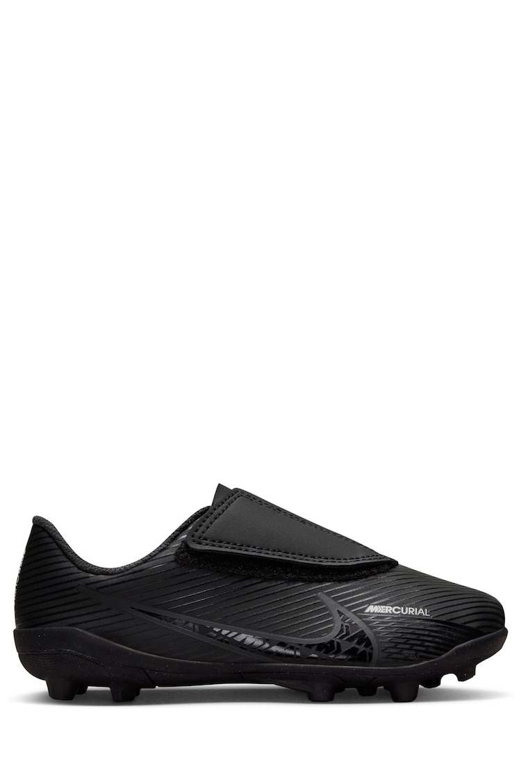 Nike Black Jr. Mercurial Vapor 15 Club Firm Ground Football Boots - Image 1 of 12