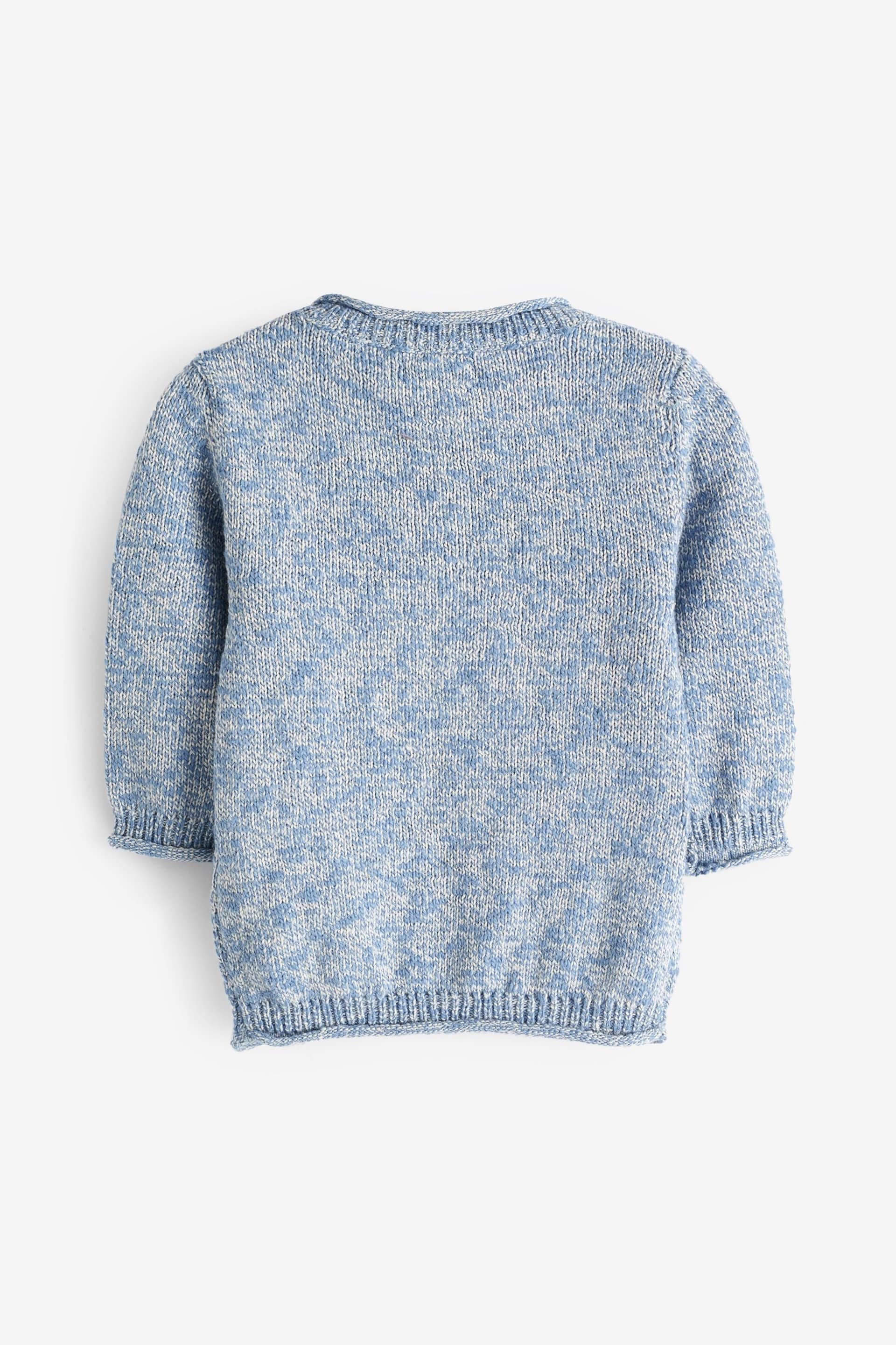 Blue Character Boat Knit Crew Jumper (3mths-7yrs) - Image 5 of 6