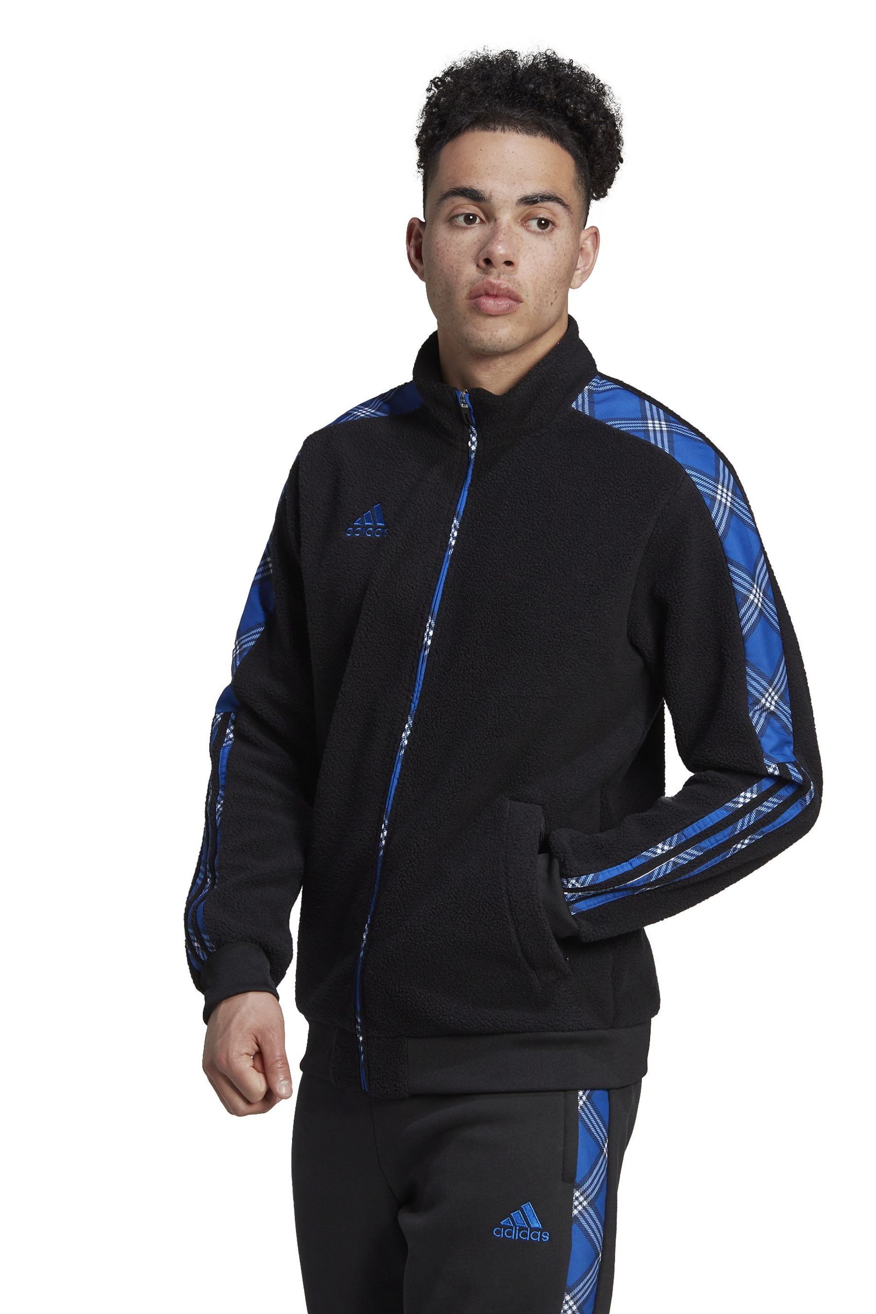 Adidas winterized track jacket top